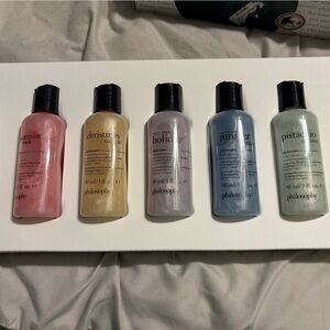 Philosophy Bath Gel Set - Pink, Yellow, Purple, Blue, Green